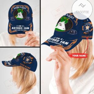 Personalized Houston Astros I Am A Fan Now And Forever Cap