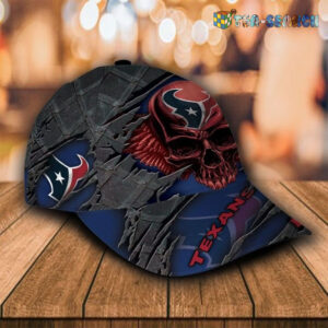 Personalized Houston Texans Skull Cap Hat
