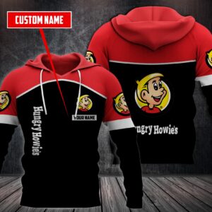 Personalized Hungry HowieS Pizza Custom 3D Fleece Hoodie Hoodie