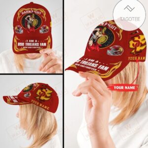 Personalized I Am Usj Trojans Fan Now And Forever Cap