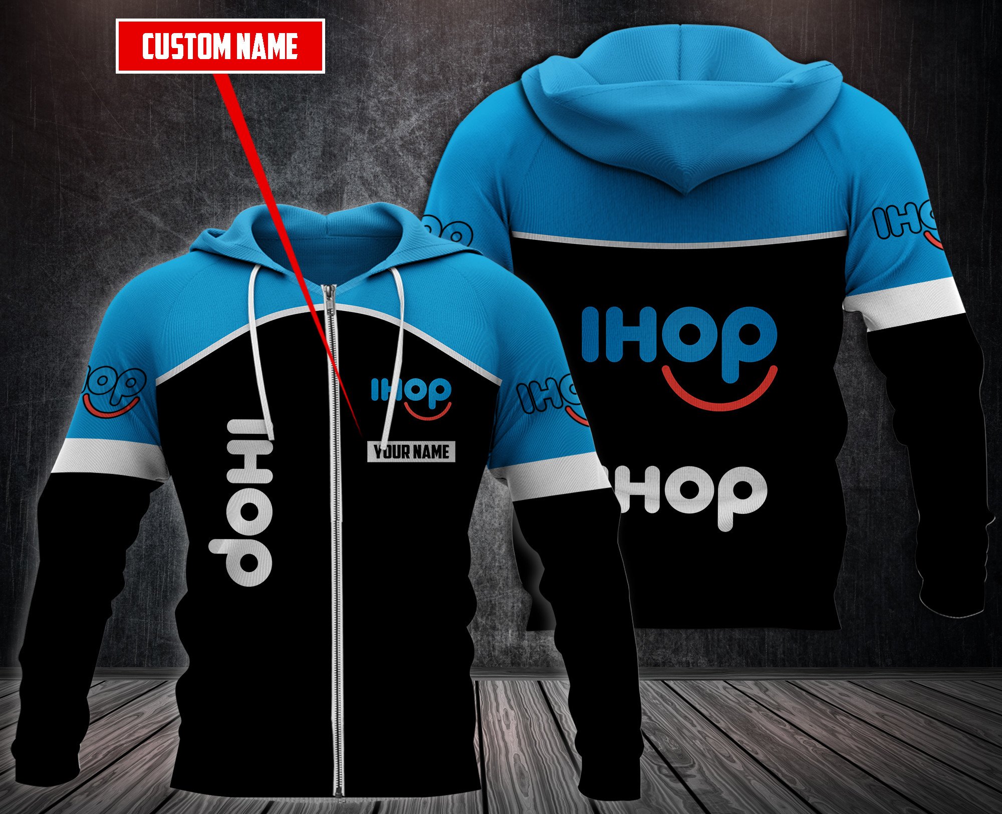 Personalized Ihop 3D Fleece Hoodie Hoodie Personalized Ihop 3D Fleece Hoodie Hoodie