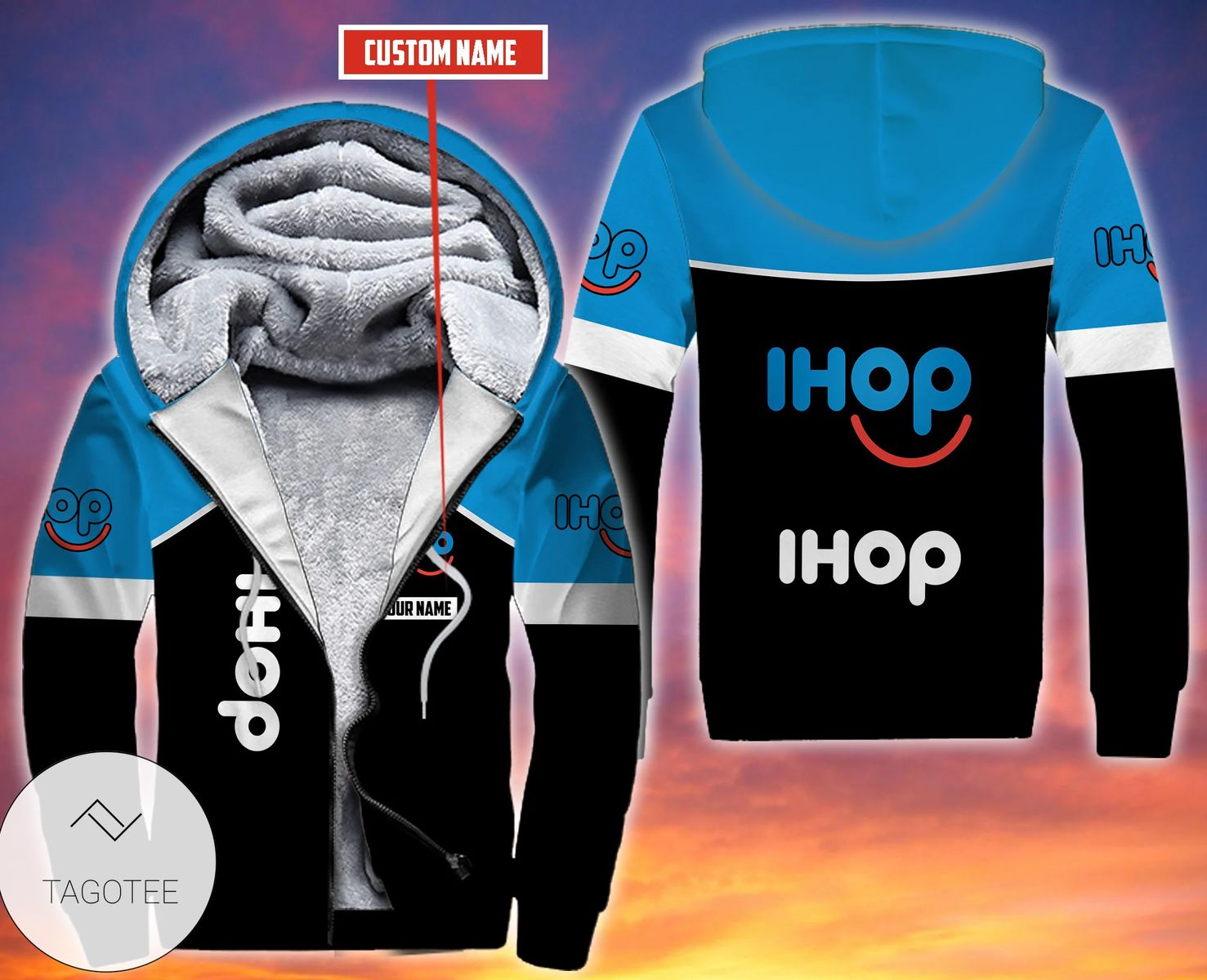 Personalized Ihop Fleece Hoodie Personalized Ihop Fleece Hoodie