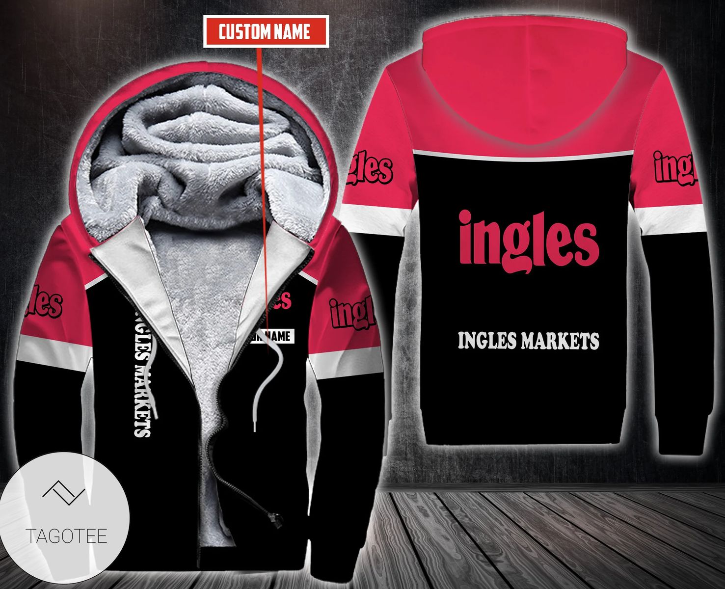 Personalized Ingles Markets Fleece Hoodie Personalized Ingles Markets Fleece Hoodie