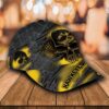 Personalized Iowa Hawkeyes Skull Custom Cap