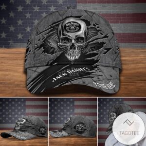 Personalized Jack Daniel Custom Skull For Fans Cap