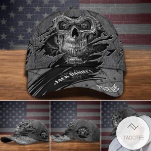 Personalized Jack Daniel Skull For Fans CapCustom Your Name