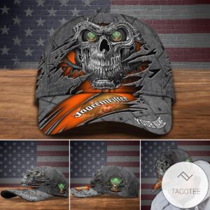 Personalized Jagermeister Skull For Fans CapCustom Your Name