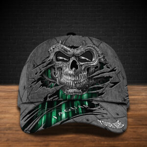 Personalized Jaguar Skull Custom Cap