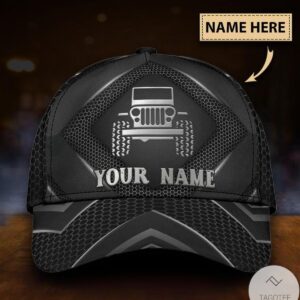 Personalized Jeep Carbon Cap