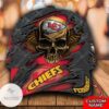 Personalized Kansas City Chiefs Nfl Skull Hat Cap