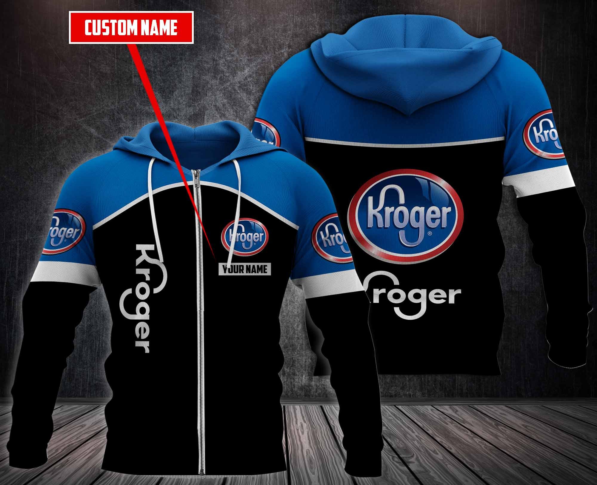 Personalized Kroger 3D Fleece Hoodie Hoodie 4 Personalized Kroger 3D Fleece Hoodie Hoodie 4
