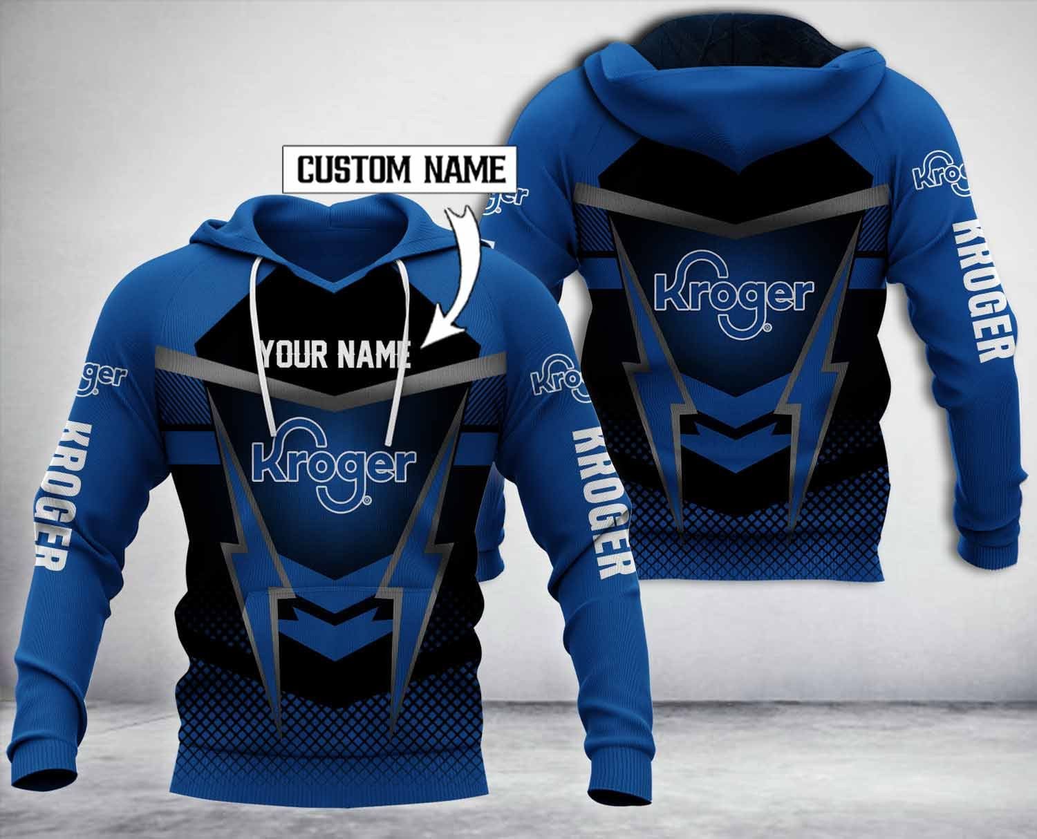 Personalized Kroger 3D Fleece Hoodie Hoodie Personalized Kroger 3D Fleece Hoodie Hoodie