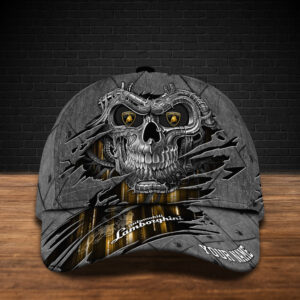 Personalized Lamborghini Skull Custom Cap