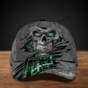 Personalized Land Rover Skull Custom Cap