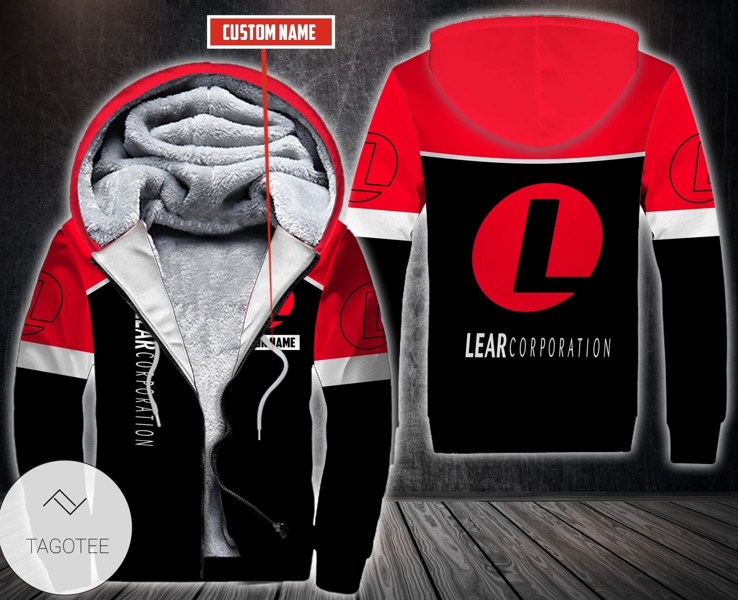 Personalized Lear Corporation Fleece Hoodie Personalized Lear Corporation Fleece Hoodie