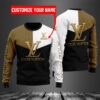 Personalized Louis Vuitton Black Brown White 3D Shirt Hoodie