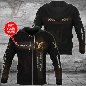 Personalized Louis Vuitton ThereS Only One Hoodie Zip Hoodie