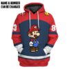 Personalized Mario Custom 3D Shirt Hoodie