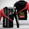 Personalized McdonaldS 3D Hoodie Zip Hoodie