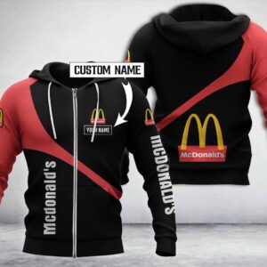 Personalized McdonaldS 3D Hoodie Zip Hoodie