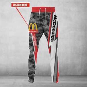 Personalized McdonaldS Camo Custom 3D Hoodie Sweatpant