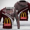 Personalized McdonaldS Red White Custom All Over Print 3D Hoodie