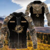 Personalized Miami Dolphins Nfl Hunting Camo Custom 3D Shirt Hoodie