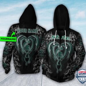 Personalized Michigan State Spartans Dragon Ncaa 3D Hoodie T Shirt