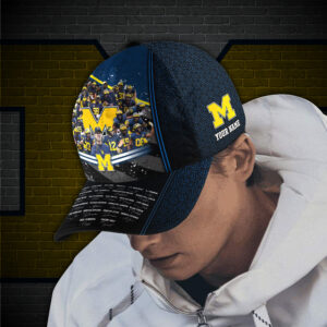 Personalized Michigan Wolverines Football Player Ncaa Custom Cap