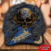 Personalized Mlb Kansas City Royals 3D Skull Custom Name Cap
