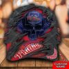 Personalized Mlb Philadelphia Phillies 3D Skull Custom Name Cap