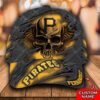 Personalized Mlb Pittsburgh Pirates 3D Skull Custom Name Cap