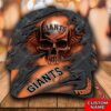 Personalized Mlb San Francisco Giants 3D Skull Custom Name Cap