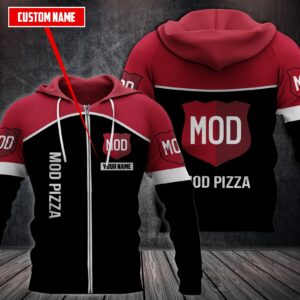 Personalized Mod Pizza 3D Fleece Hoodie Hoodie