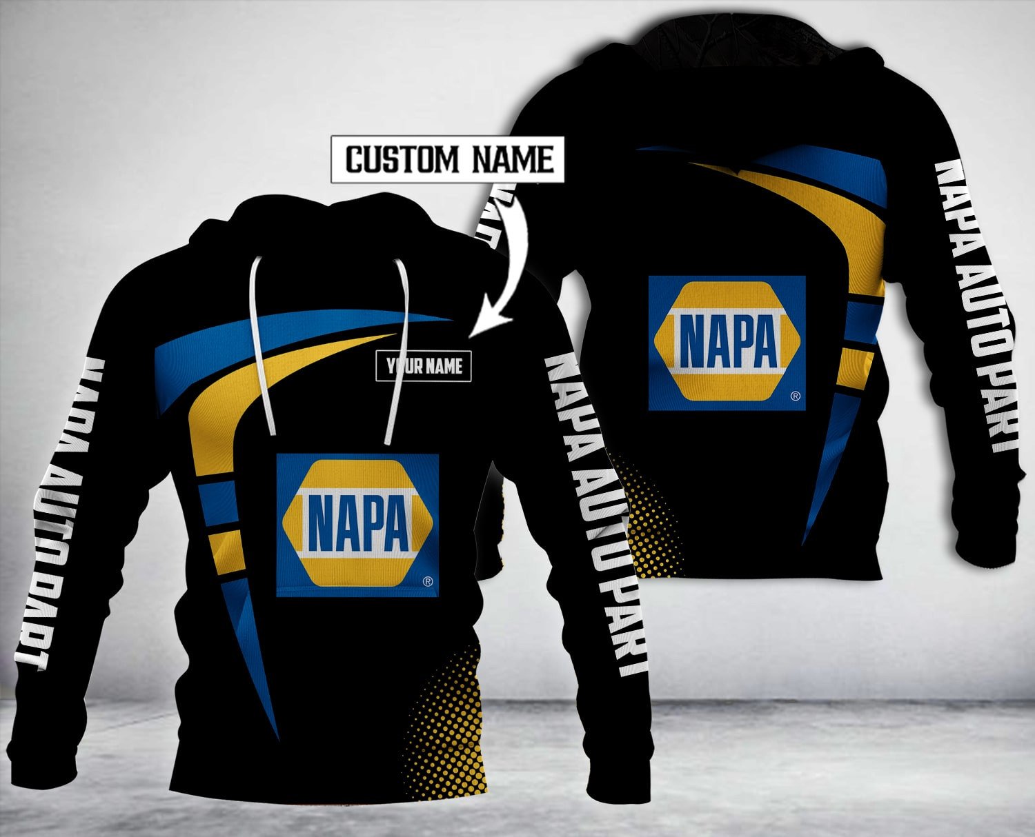 Personalized Napa Auto Part 3D Hoodie Zip Hoodie Personalized Napa Auto Part 3D Hoodie Zip Hoodie