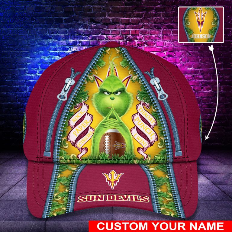Personalized-Ncaa-Arizona-State-Sun-Devils-The-Grinch-Cap-1