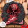 Personalized Ncaa D3 Houston Cougars 3D Skull Hat Cap