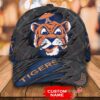 Personalized Ncaa1 Auburn Tigers 3D Mascost Custom Name Cap