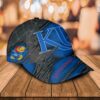 Personalized Ncaa1 Kansas Jayhawks 3D Mascost Custom Name Cap