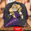 Personalized Ncaa1 Lsu Tigers 3D Mascost Custom Name Cap