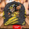 Personalized Ncaa1 Michigan Wolverines 3D Mascost Custom Name Cap