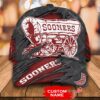 Personalized Ncaa1 Oklahoma Sooners 3D Mascost Custom Name Cap