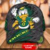 Personalized Ncaa1 Oregon Ducks 3D Mascost Custom Name Cap