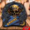 Personalized Ncaa3 Ucla Bruins 3D Skull Custom Name Cap