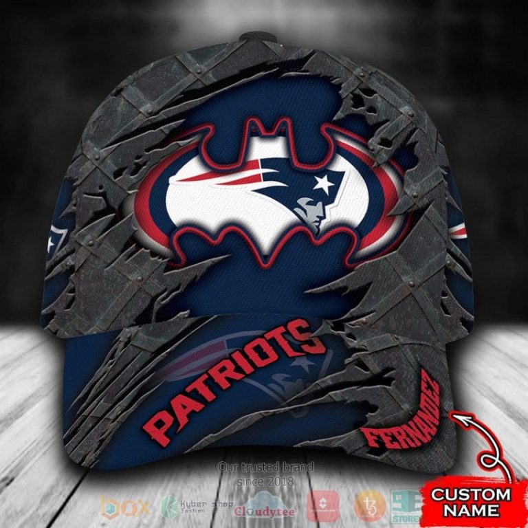Personalized-New-England-Patriots-Batman-Nfl-Custom-Name-Cap-1