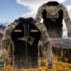 Personalized New England Patriots Nfl Hunting Camo Custom 3D Shirt Hoodie