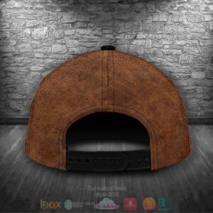 Personalized New England Patriots Nfl Zipper Brown Custom Name Cap