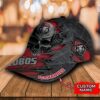 Personalized New Mexico Lobos 3D Skull Cap Hat