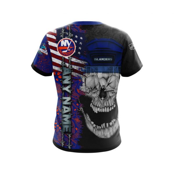 Personalized New York Islanders Skull Concept 3D Shirt Hoodie Personalized New York Islanders Skull Concept 3D Shirt Hoodie