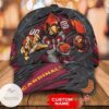 Personalized Nfl Arizona Cardinals 3D Mascot Hat Cap